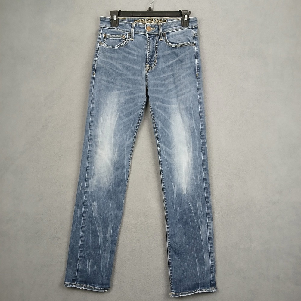 American Eagle Outfitters Extreme Flex Slim Jeans Mens 28x32 Blue Cotton Stretch